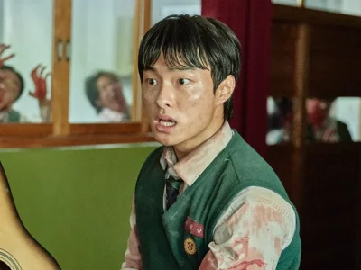 Yoon Chan Young sebagai Lee Cheong San di 'All of Us Are Dead'. Foto: Dok. X @NetflixKR