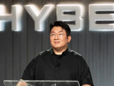 Bang Si Hyuk, pendiri HYBE yang diduga melakukan penipuan saham. Foto: Dok. Starnews