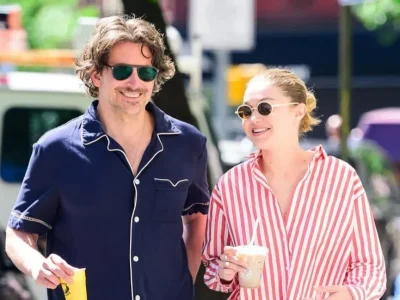 Bradley Cooper dan Gigi Hadid. Foto: Dok. The Image Direct/ELLE