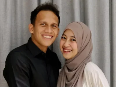 Adiba Khanza dan suaminya,Egy Maulana Vikri. Foto: Dok. Instagram @adiba.knza