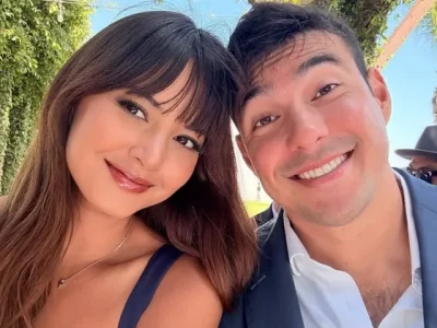 Aurelie Moeremans dan Tyler Bigenho (Foto: Instagram/aurelie)