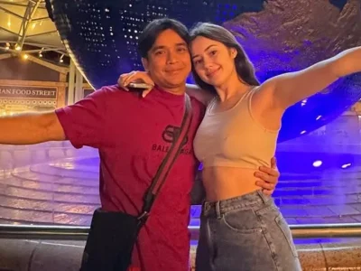 Billy Syahputra dan Vika Kolesnaya. Foto : Instagram/ bilsky16