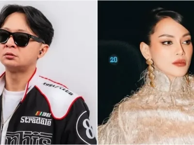 DJ Bravy dan Erika Carlina (Foto: Instagram/bravyson.vconk. eri.carl)