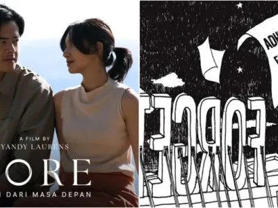 OST film ‘Sore: Istri dari Masa Depan’ tarik perhatian penonton (Foto: Instagram/yndlaurens, Dok. YouTube Music)