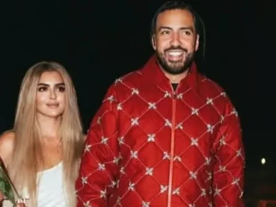 Sheikha Mahra dan rapper French Montana. Foto : X