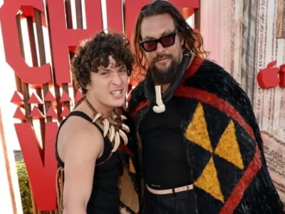 Nakoa-Wolf dan Jason Momoa (Foto: Dok. Getty Image)