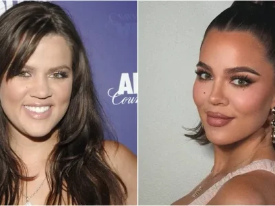 Khloe Kardashian dulu dan sekarang (Foto: Getty Images/Patrick McMullan, Instagram/khloekardashian)