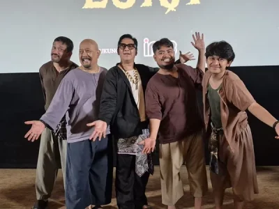 Pelawak isi OST film 'Kang Solah From Kang Mak X Nenek Gayung' (Foto: Dok. Nyata)