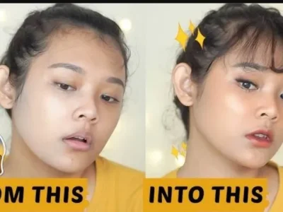 Makeup abu-abu (Ilustrasi: YouTube/Ririe Prams)