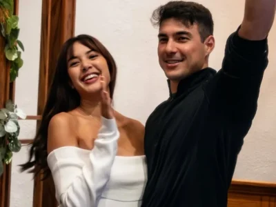 Aurelie Moeremans dan Tyler Bigenho (Foto: Instagram/aurelie)