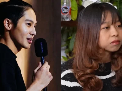 Sintya Cilla, wanita yang mengaku dihamili oleh DJ Panda. Foto: Dok. Instagram @djpanda_official, YouTube Denny Sumargo