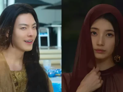 Kim Woo Bin dan Suzy, pemeran drakor 'Genie, Make a Wish' Foto: Dok. YouTube Netflix