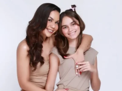 Melaney Ricardo dan putrinya, Chloe. Foto: Dok. Instagram @melaney_ricardo