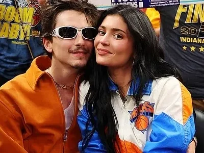 Kylie Jenner dan Timothee Chalamet. Foto : Getty Images