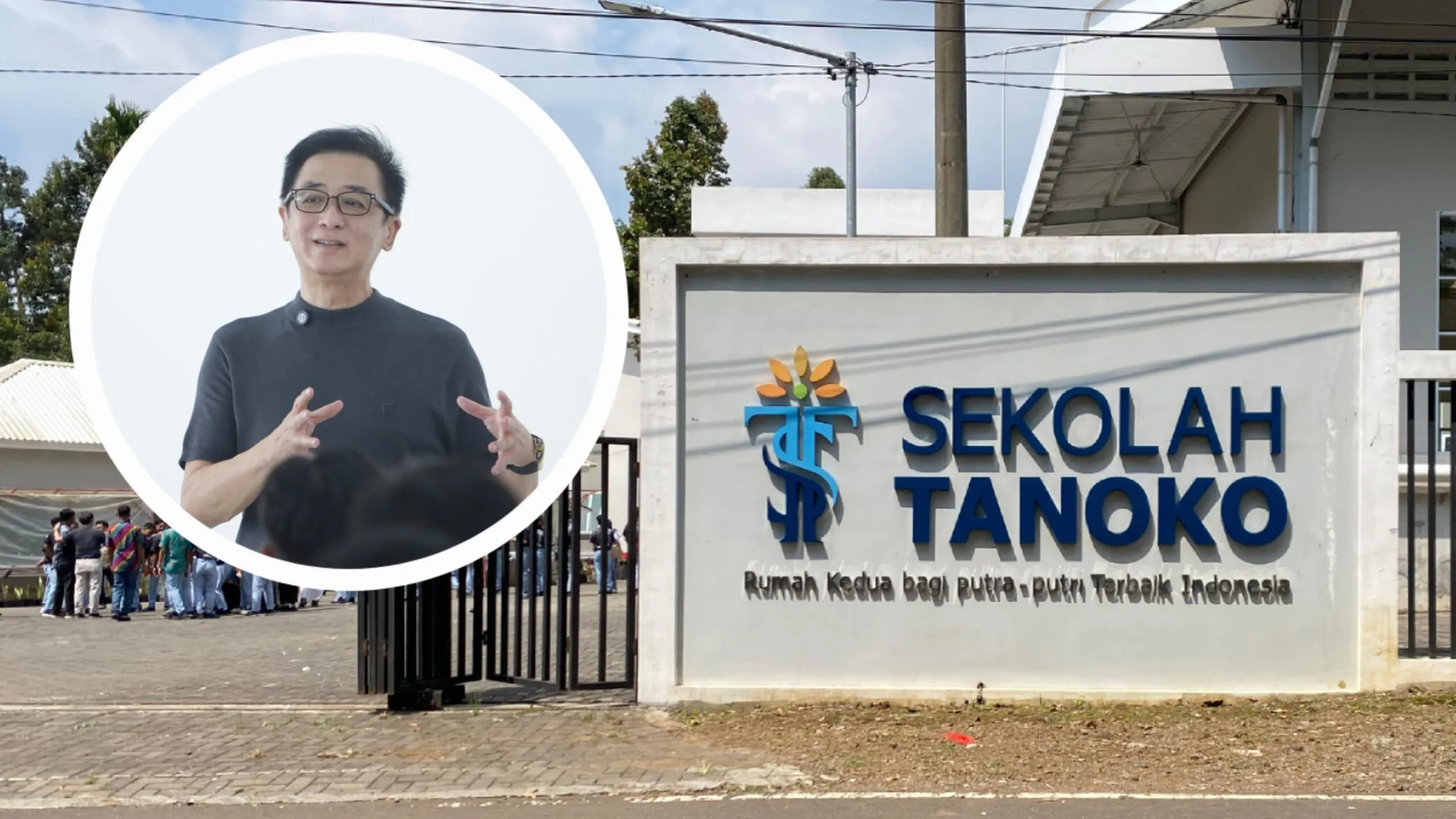 Perjuangan Hermanto Tanoko Dirikan SMK Gratis Untuk Anak Yatim Piatu