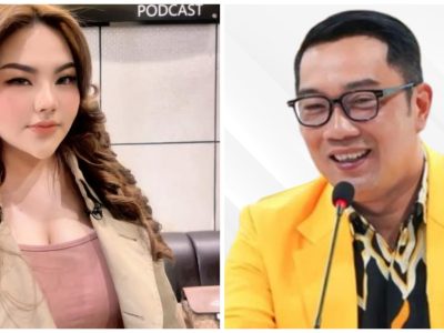 Lisa Mariana dan Ridwan Kamil. Foto : istimewa