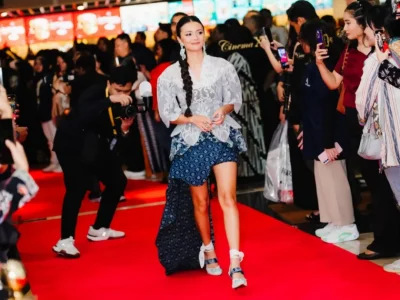 Amanda Rawles membintangi film musikal 'Siapa Dia'. (Foto: Yanuar/Nyata)