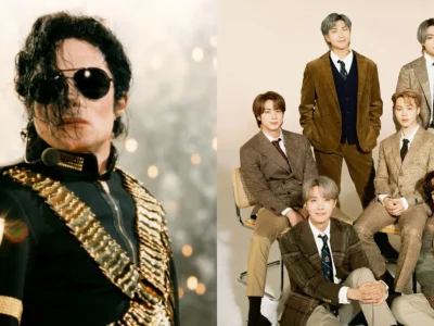 BTS bakal menyanyikan lagu rahasia mendiang Michael Jackson. Foto: Dok. Getty Images/William Nation, Weverse