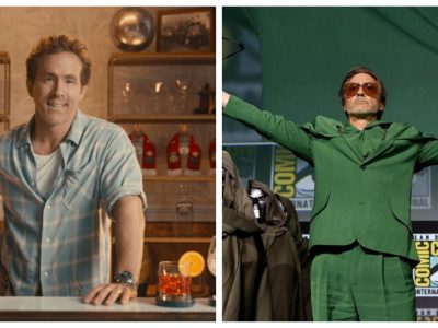 Robert Downey Jr dan Ryan Reynolds. Foto : Istimewa
