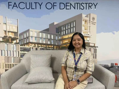 Bernadeth Vindi Januarisca, drg., M.Imun. Foto : Azharul Hakim/Nyata