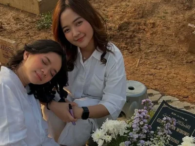 Pacara dan adik Gustiwiw. Foto : Instagram/bunganafisa99