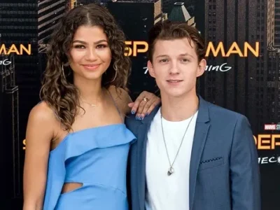 Zendaya dan Tom Holland. (Foto: Gabriel Maseda/NurPhoto via Getty Images)