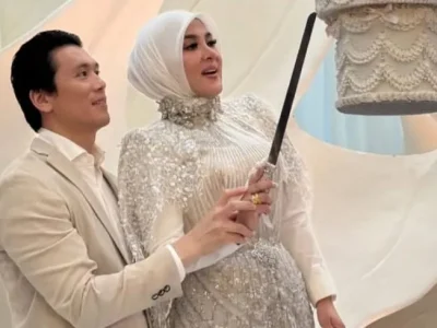 Syahrini menggelar pesta ulang tahun ke-45. Foto : Instagram/princessyahrini