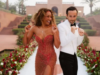 Mel B dan Rory McPhee saat pesta pernikahan ke dua di Maroko. (Foto: Instagram/officialmelb)