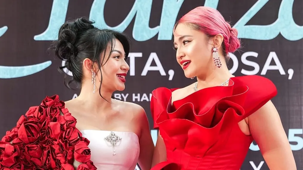 Istri Sah vs Selingkuhan, Adu Gaya Marshanda-Ariel Tatum di Premiere ‘La Tahzan’