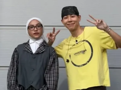 Feby Putri dan Loco. Foto: Dok. Instagram @satgotloco