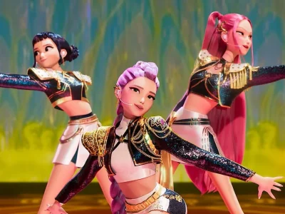 HUNTIRX, girl group di 'KPop Demon Hunters'. Foto: Dok. Netflix