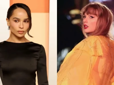 Zoe Kravitz menghancurkan rumah Taylor Swift karena ular. Foto: Dok. Instagram @zoeisabellakravitz, @taylorswift