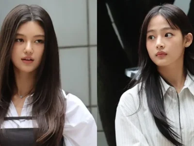 Danielle dan Minji NewJeans menghadiri mediasi dengan ADOR. Foto: Dok. Yonhap
