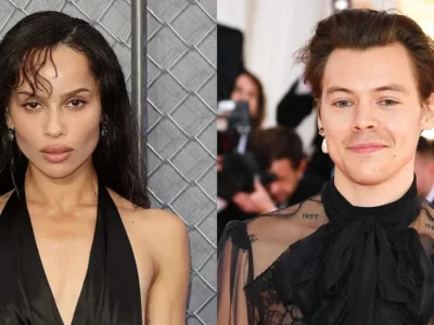 Zoe Kravitz dan Harry Styles dirumorkan pacaran. Foto: Dok. Vogue/Getty Images