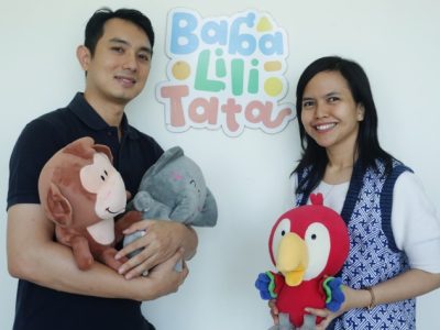 Yon dan Chitra, kreator animasi ‘BaLiTa’ (Foto: Nyata/Ikhsan)