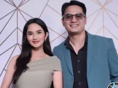 Faby Marcelia dan Ichal Muhammad (Foto: TikTok/IchalEby)