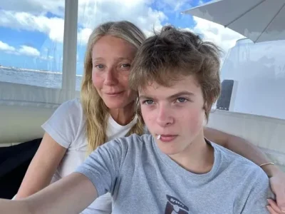 Mantan istri Chris Martin, Gwyneth Paltrow bersama anaknya, Moses (Foto: Instagram/gwynethpaltrow)