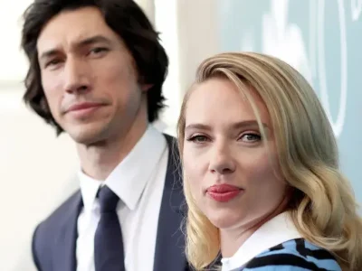 Adam Driver dan Scarlett Johansson . Foto : Franco Origlia/Getty Images