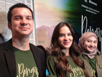 Steffi Zamora bermain dalam film 'Pengin Hijrah' (Foto: Nyata/Agnes)