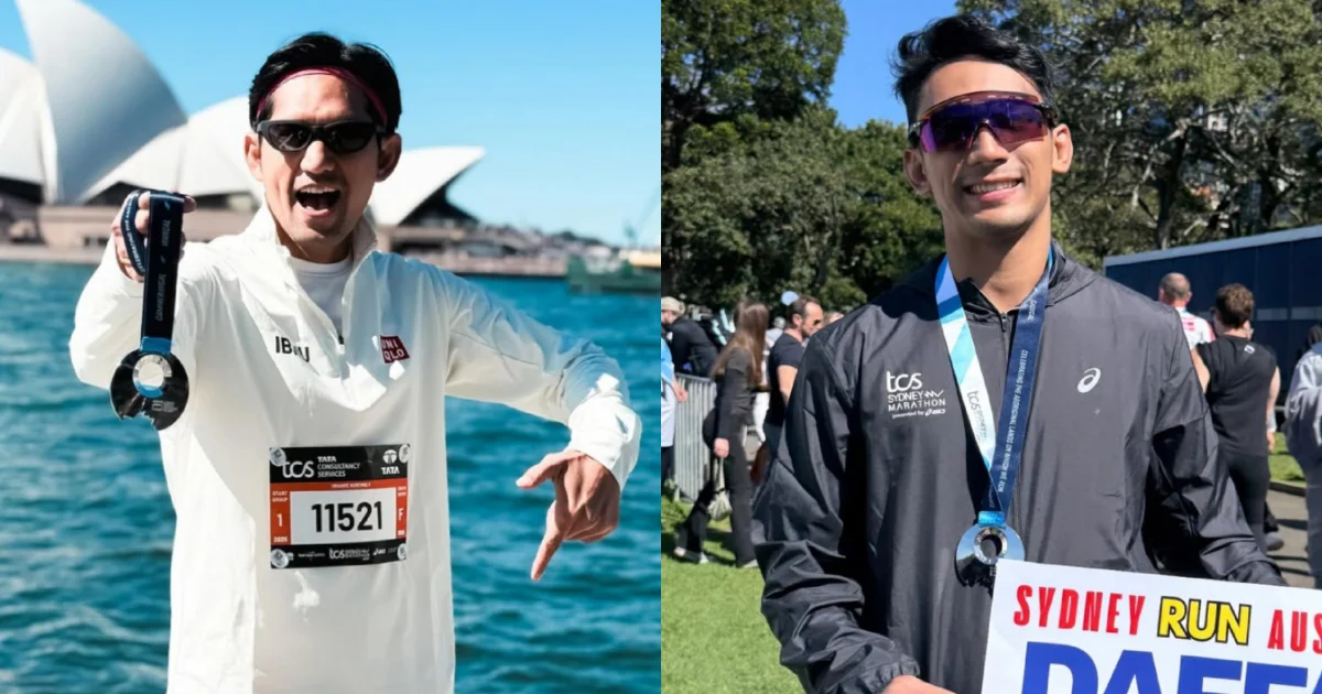 Empat Artis Indonesia Taklukkan Sydney Marathon 2025
