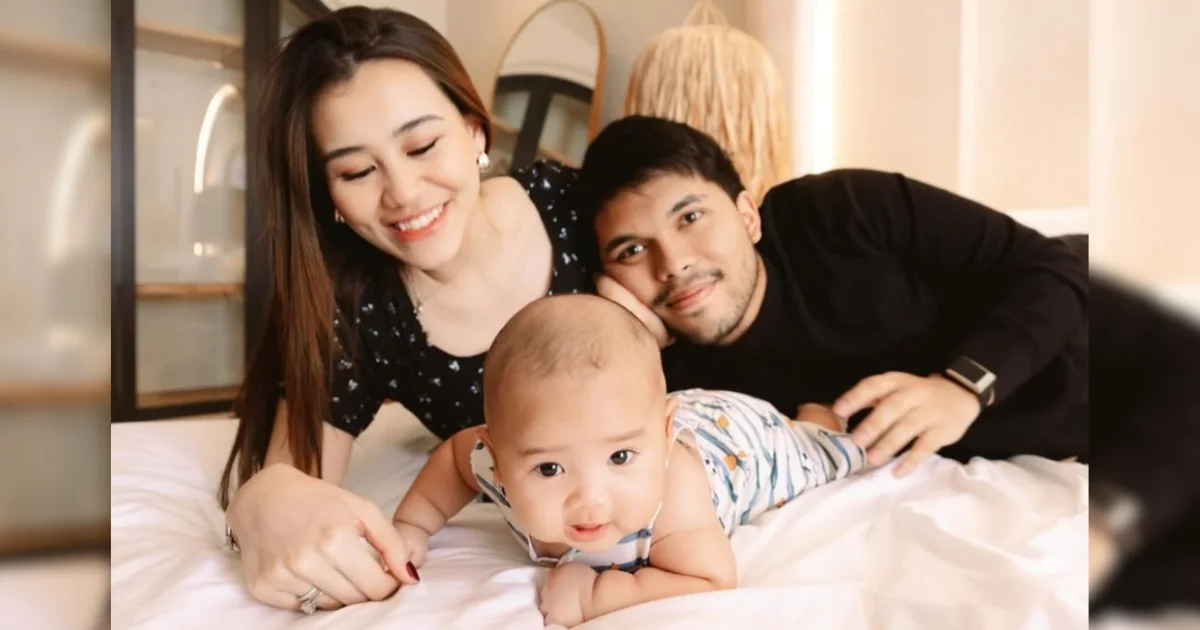 Aaliyah Massaid dan Thariq Halilintar Akhirnya Ungkap Wajah Anak