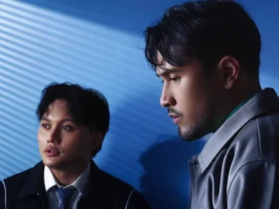 Rizky Febian dan Adrian Khalif berkolaborasi di lagu 'Alamak'. Foto: Dok. Instagram @adriankhalif