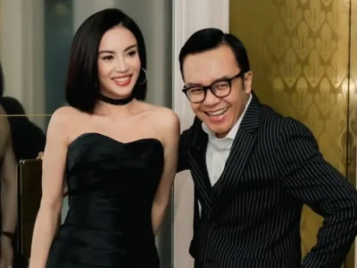 Ari Lasso dan pacar barunya, Dearly Djoshua. Foto: Dok. Instagram @ari_lasso