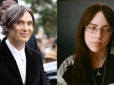 Cillian Murphy dan Billie Eilish, selebriti yang mendukung 'Together for Palestine'. Foto: Dok. Instagram @cillianmurphyofficiall, @billieeilish