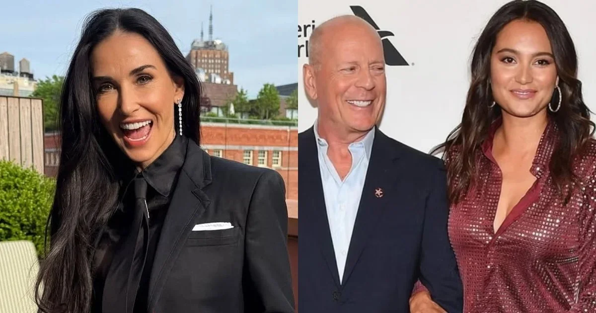 Demi Moore Bela Istri Bruce Willis di Tengah Kritik soal Demensia