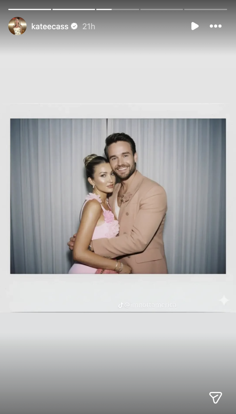 Liam Payne dan Kate Cassidy. Foto : Instagram/kateecass