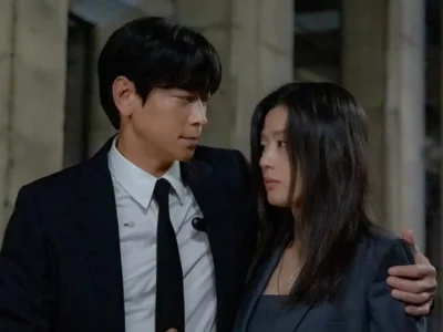 Jun Ji Hyun dan Kang Dong Won, pemeran utama drakor 'Tempest'. Foto: Dok. X @DisneyPlusKR