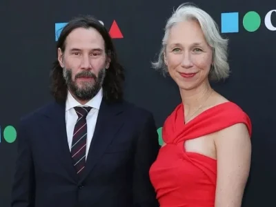 Keanu Reeves dan Alexandra Grant. Foto : NET
