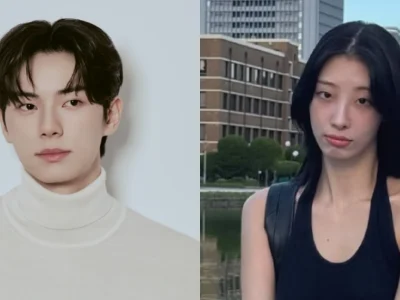 Lee Chae Min dan Ryu Da In pacaran. Foto: Dok. Instagram @l.c.m____, @rxudain