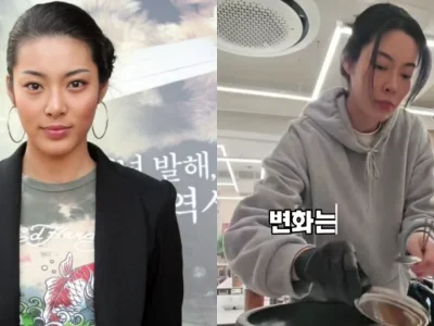 Lee Ki Yong, mantan model Korea Selatan yang menjadi pegawai restoran. Foto: Dok. Instagram @leekimodel